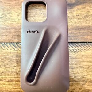 RHODE Chocolate Brown Phone Case